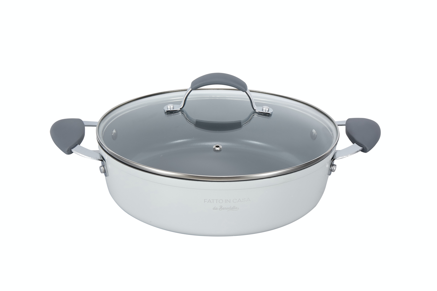 Tegame 28 cm con coperchio