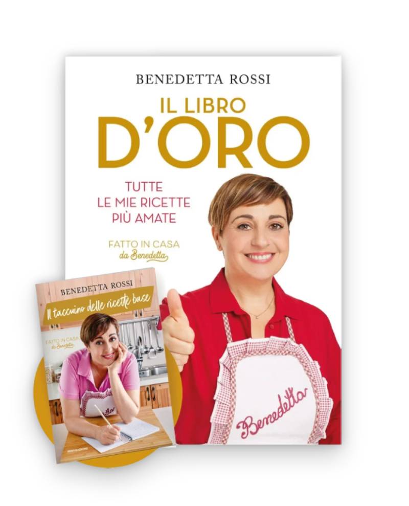 “Il libro d'Oro. Tutte le mie ricette più amate”. Edizione speciale con “Taccuino delle ricette base” (2023)