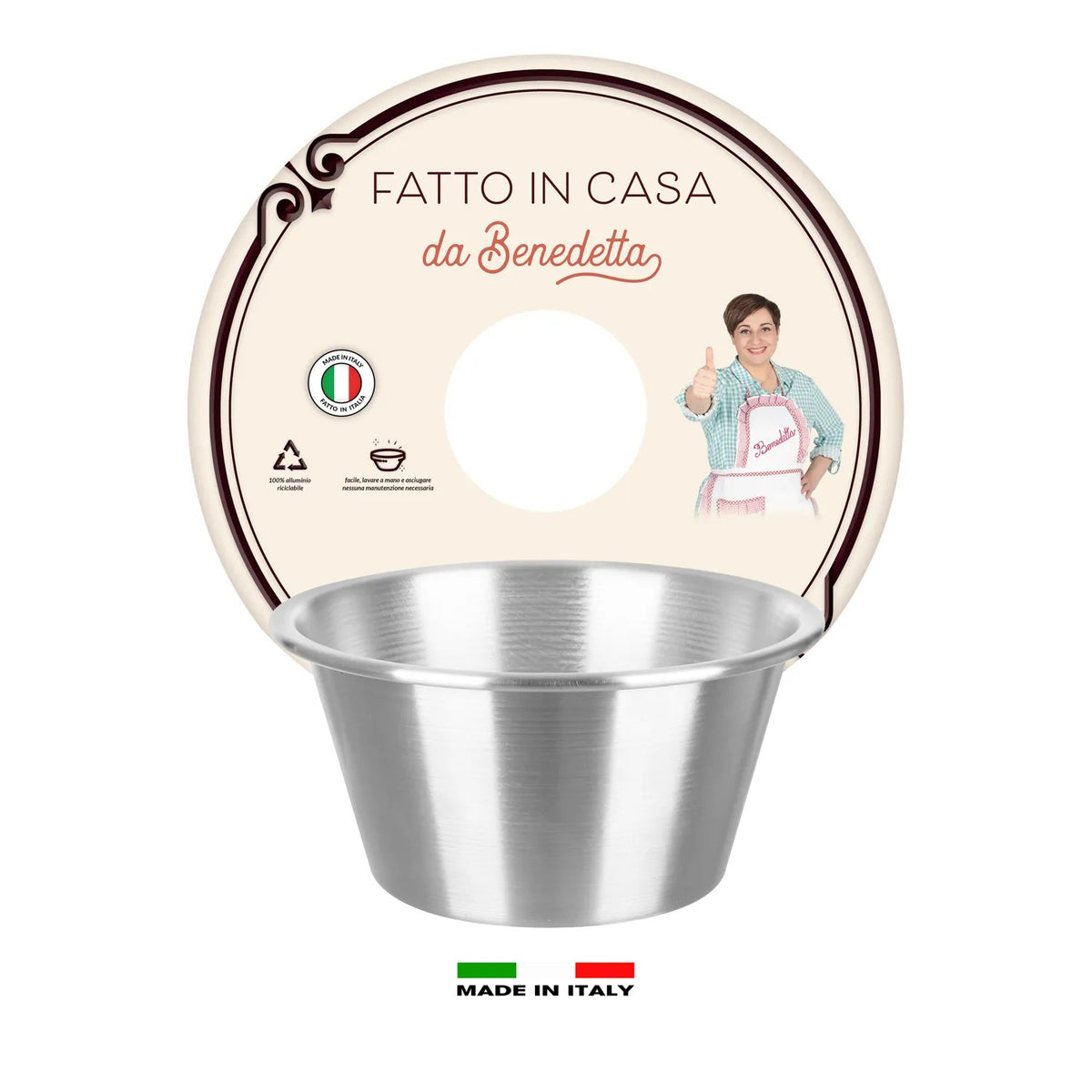 Stampo Torta Tortiera Conica ø 18
