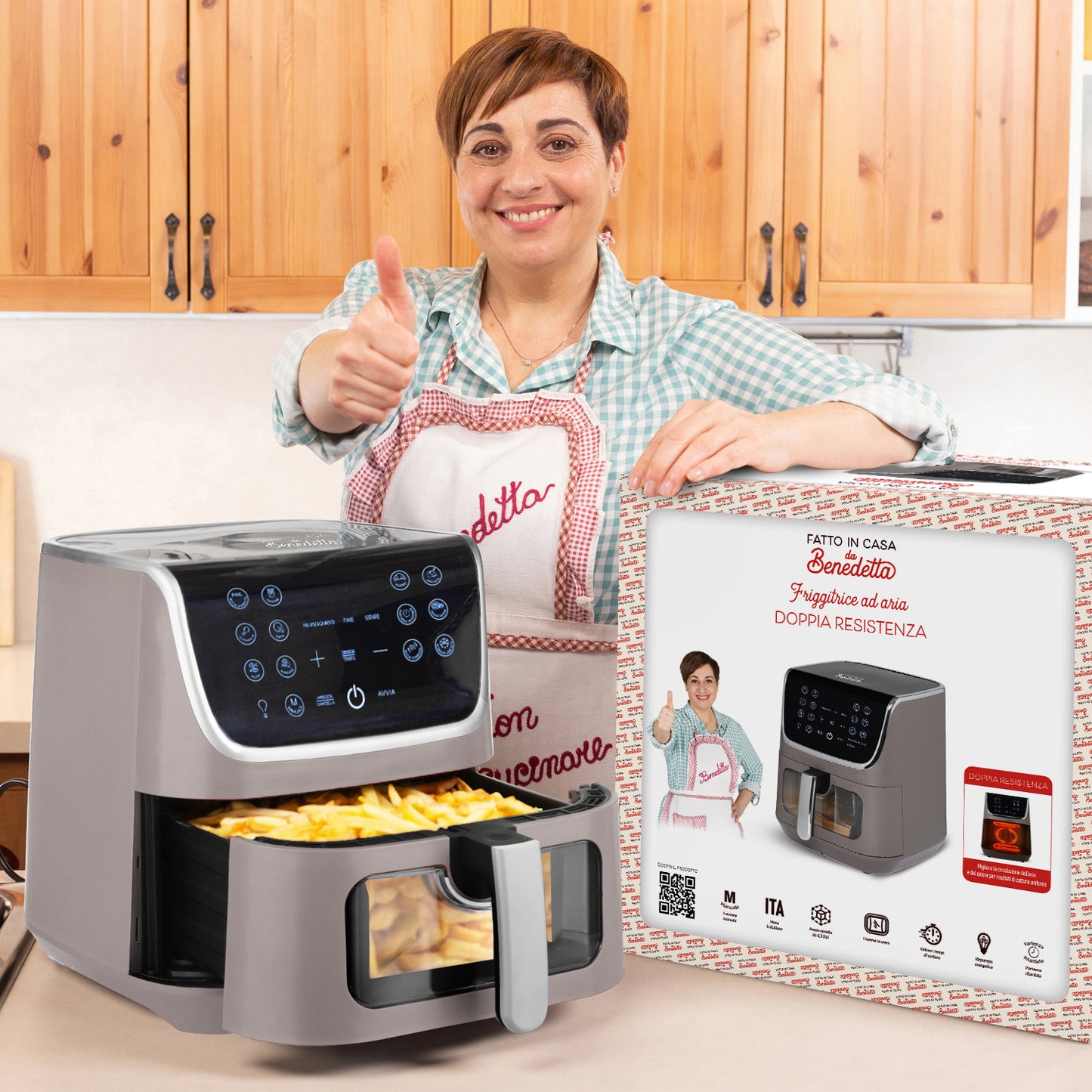 Friggitrice ad Aria Doppia Resistenza