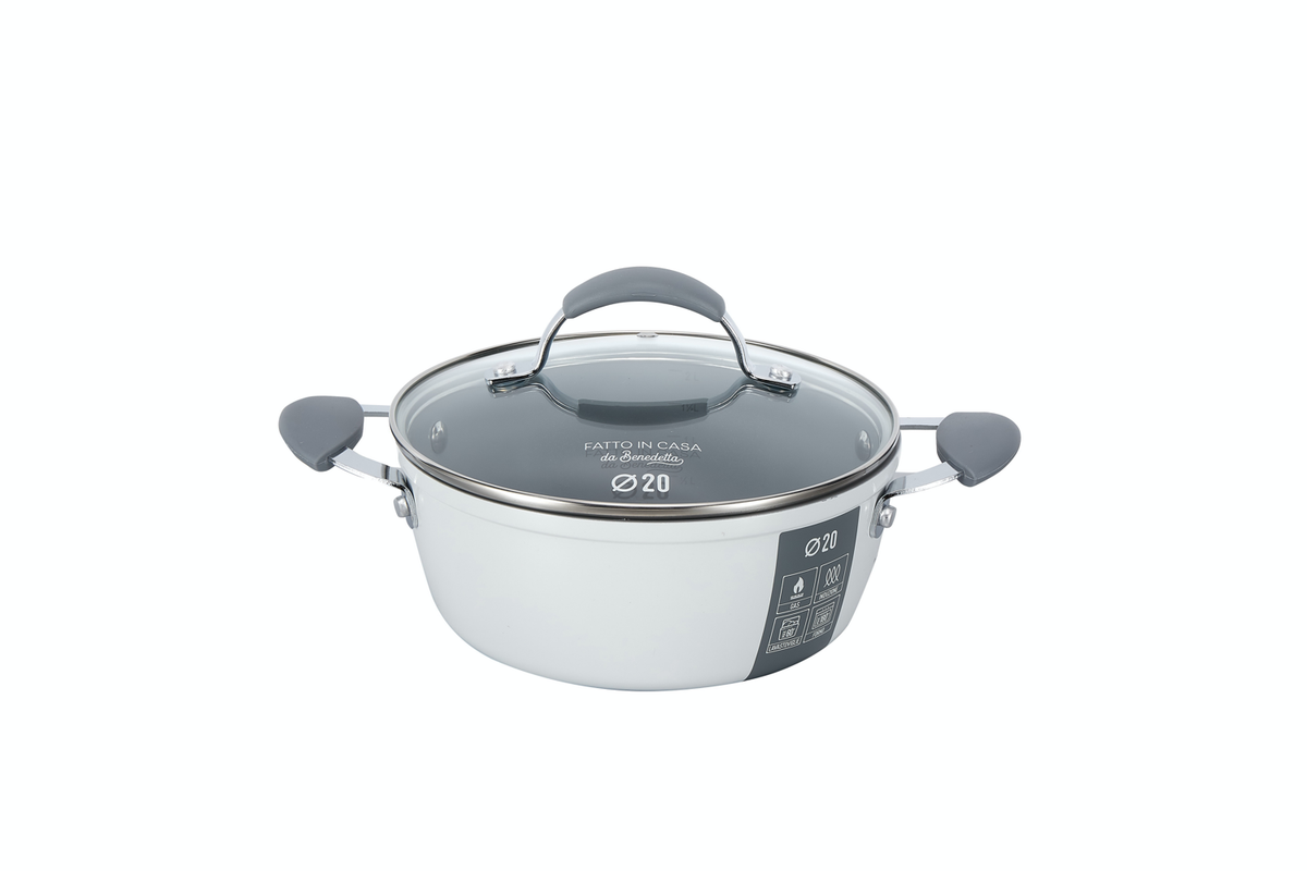 Casseruola 20 cm con coperchio