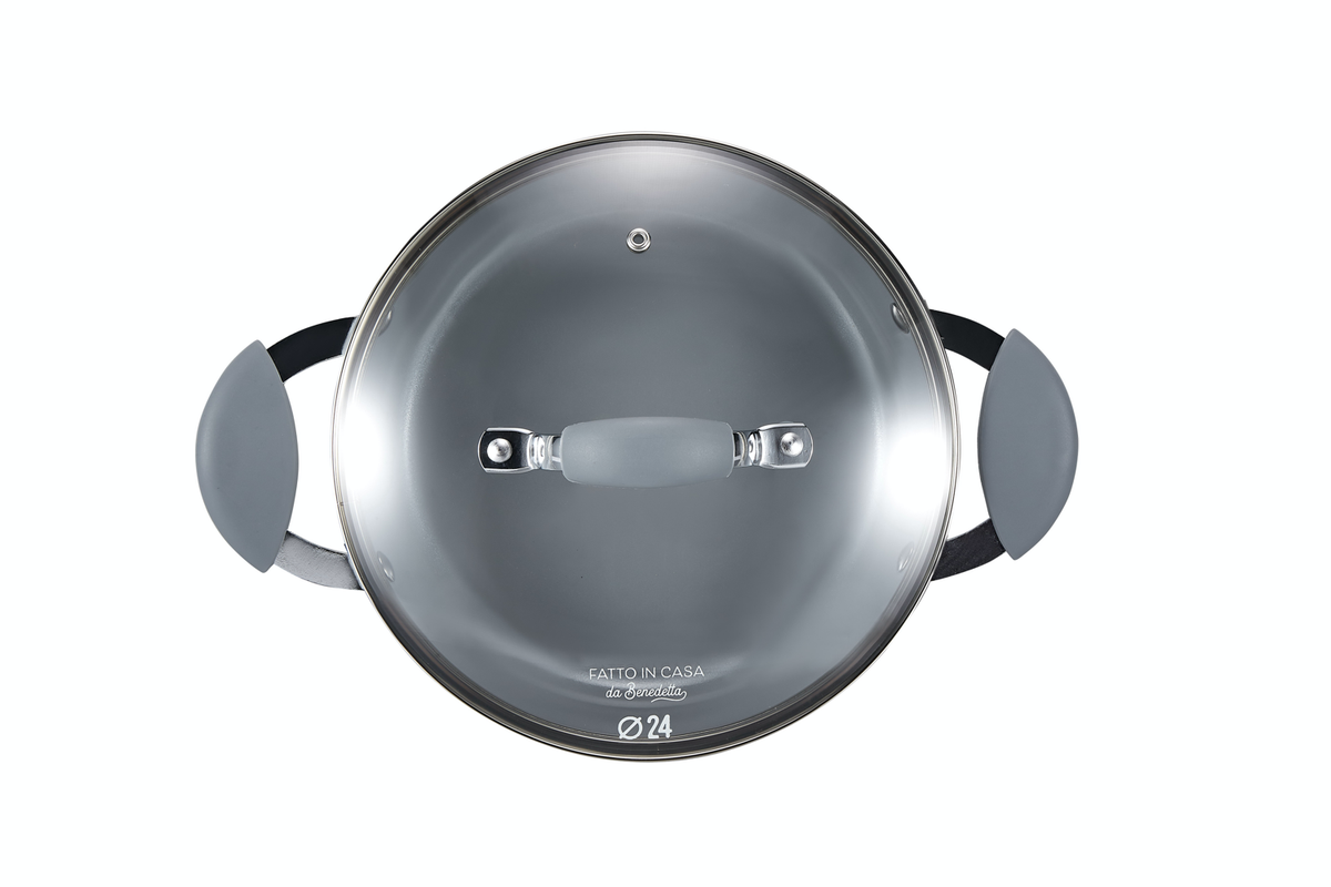 Casseruola 24 cm con coperchio
