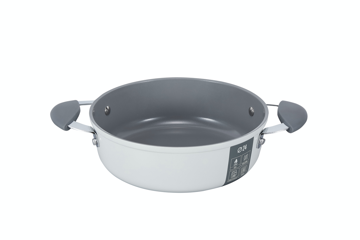 Tegame 24 cm con coperchio
