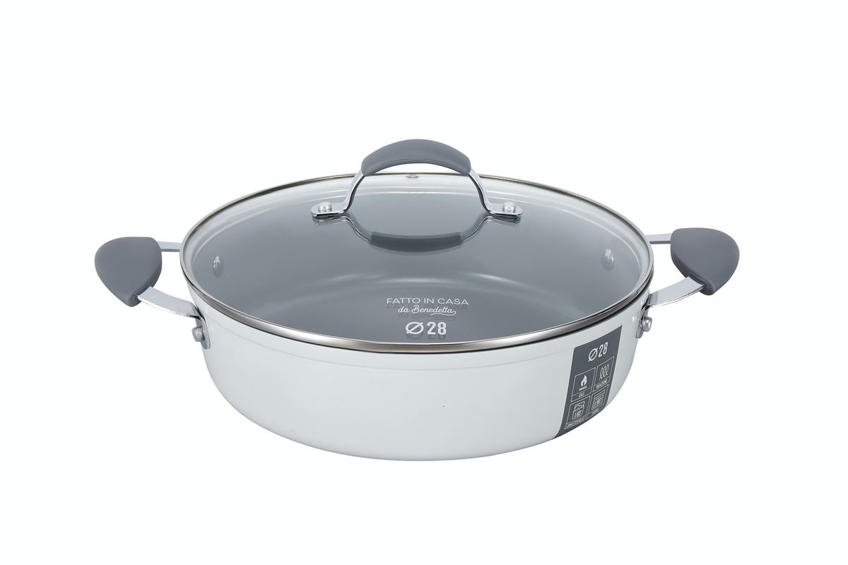 Tegame 28 cm con coperchio