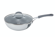 Wok 28 cm con coperchio